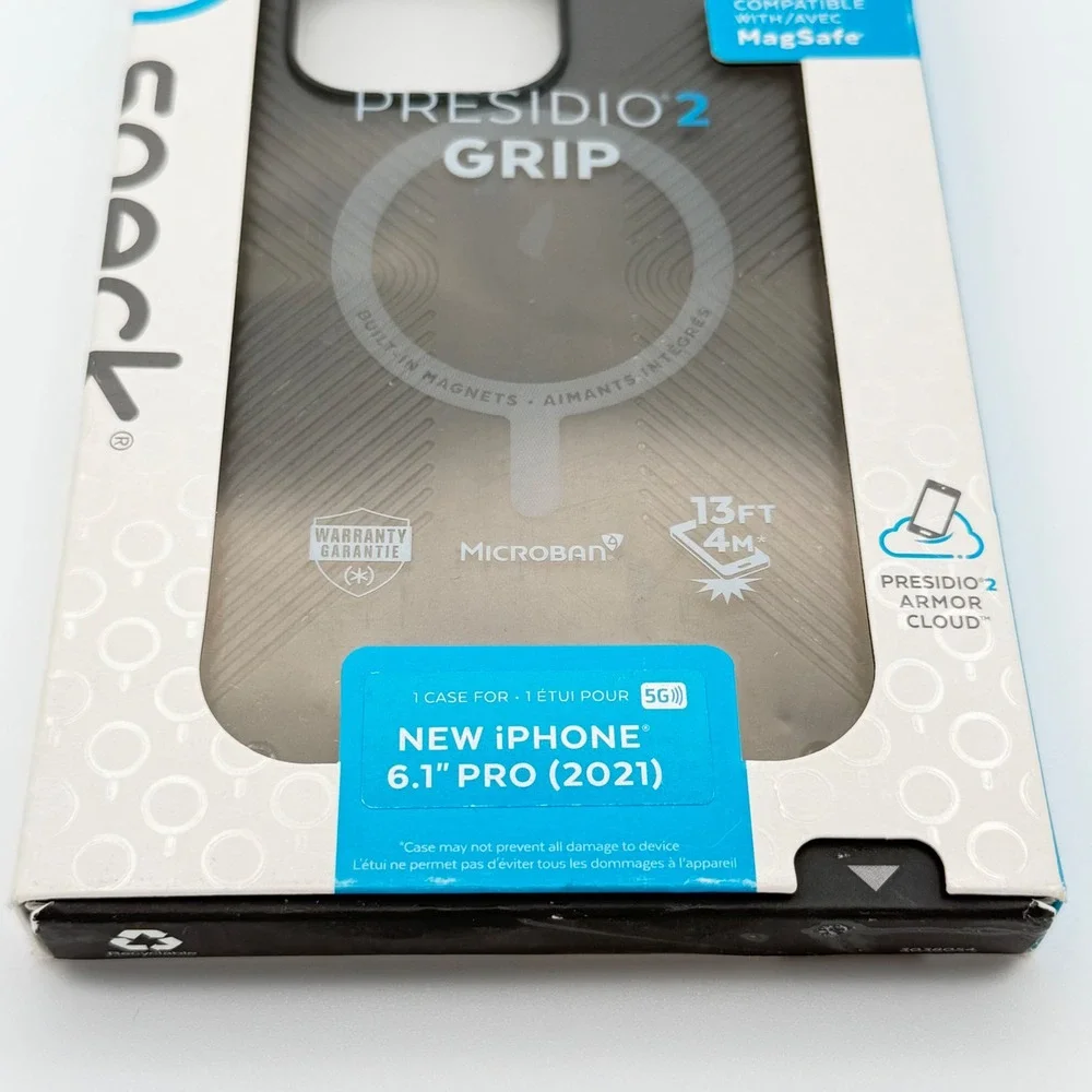 Speck Phone Case iPhone 13 Pro 6.1‎ MagSafe Presidio2 Grip
